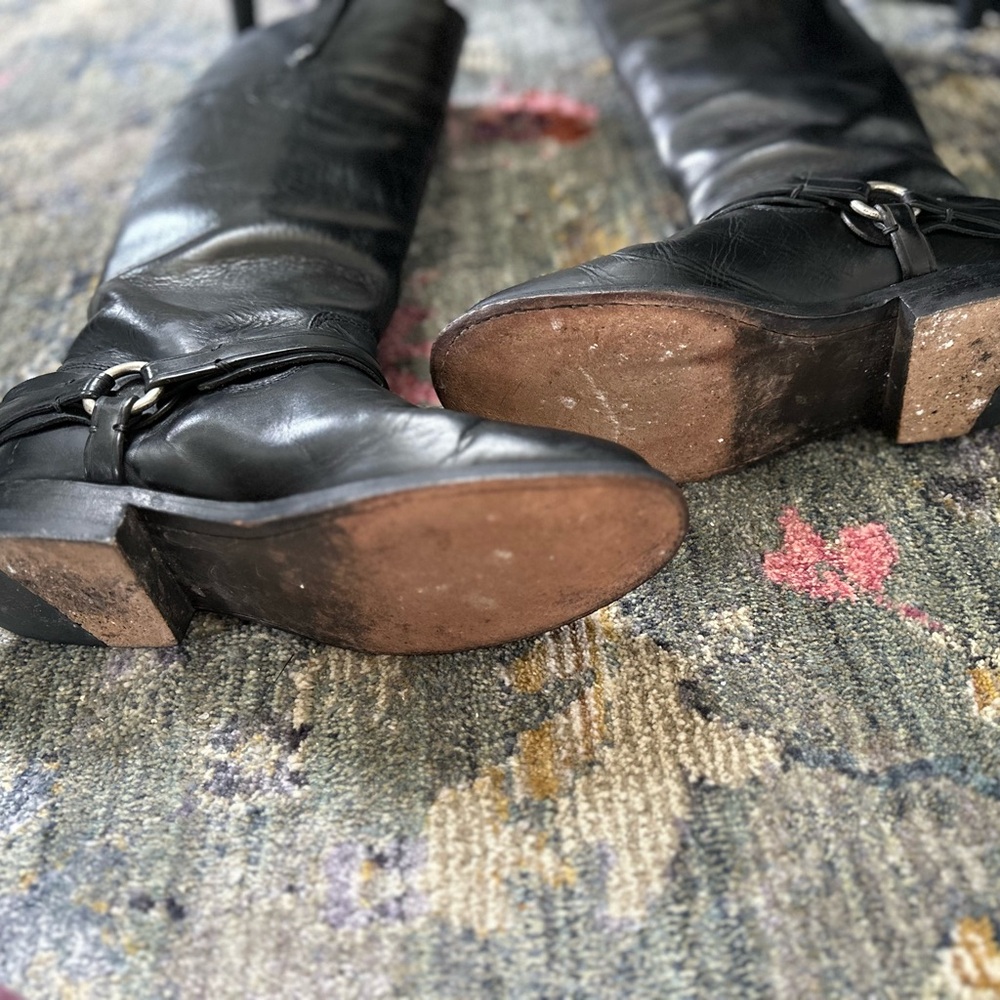 Frye Leather Riding Boots - Picture 6 of 6